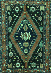 Persian Turquoise Traditional Rug, tr2586turq