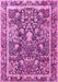 Animal Pink Traditional Rug, tr2587pnk