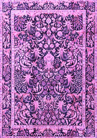 Animal Purple Traditional Rug, tr2587pur