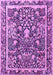 Animal Purple Traditional Rug, tr2587pur