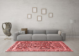 Traditional Red Washable Rugs