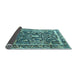 Sideview of Animal Light Blue Traditional Rug, tr2587lblu