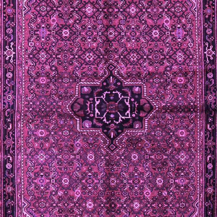 Machine Washable Persian Purple Traditional Area Rugs, wshtr2588pur
