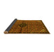 Sideview of Persian Yellow Traditional Rug, tr2588yw