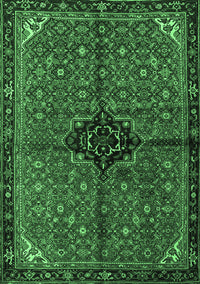 Persian Emerald Green Traditional Rug, tr2588emgrn