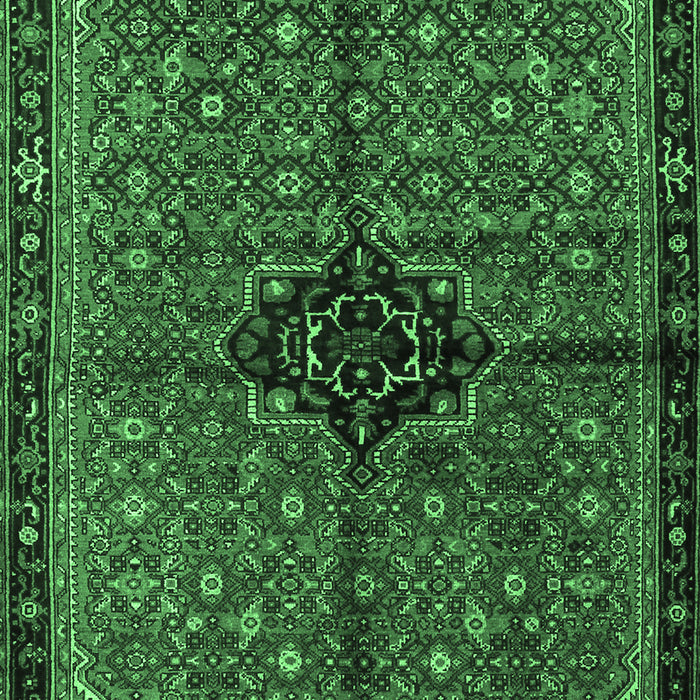 Persian Emerald Green Traditional Rug, tr2588emgrn