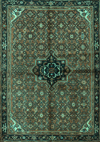 Persian Turquoise Traditional Rug, tr2588turq