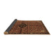 Sideview of Persian Brown Traditional Rug, tr2588brn