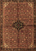 Persian Brown Traditional Rug, tr2588brn