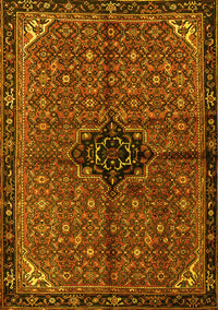 Persian Yellow Traditional Rug, tr2588yw