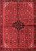 Persian Red Traditional Area Rugs