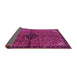 Sideview of Persian Pink Traditional Rug, tr2588pnk