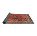 Sideview of Traditional Red Persian Rug, tr2589