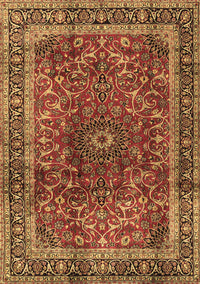 Persian Brown Traditional Rug, tr2589brn