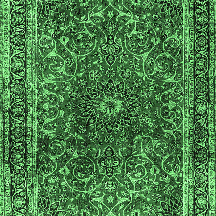 Persian Emerald Green Traditional Rug, tr2589emgrn
