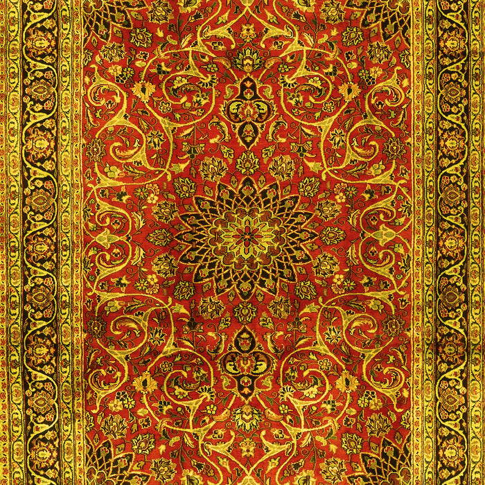 Persian Yellow Traditional Rug, tr2589yw