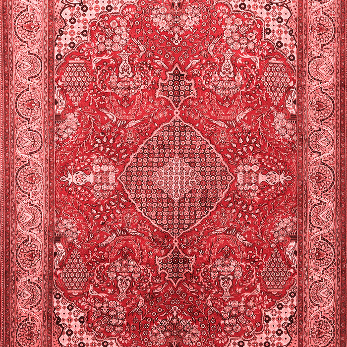 Medallion Red Traditional Area Rugs