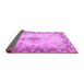 Sideview of Persian Purple Traditional Rug, tr2590pur