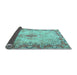 Sideview of Persian Light Blue Traditional Rug, tr2590lblu