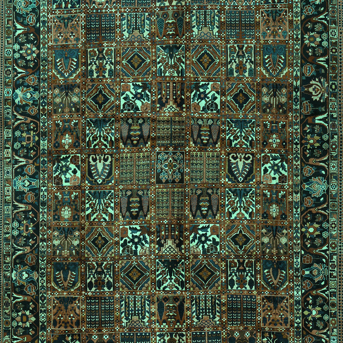 Persian Turquoise Traditional Rug, tr2591turq