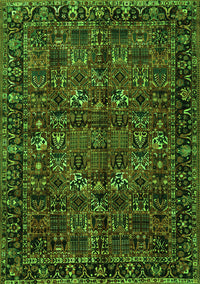 Persian Green Traditional Rug, tr2591grn