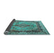 Sideview of Persian Light Blue Traditional Rug, tr2592lblu