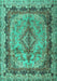 Persian Turquoise Traditional Rug, tr2592turq