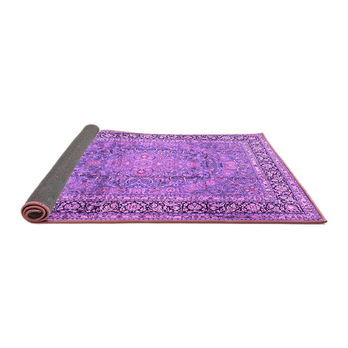 Sideview of Persian Purple Traditional Rug, tr2593pur
