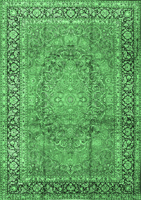 Persian Emerald Green Traditional Rug, tr2593emgrn