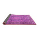 Sideview of Persian Pink Traditional Rug, tr2593pnk