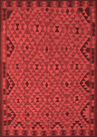 Southwestern Red Country Rug, tr2594red