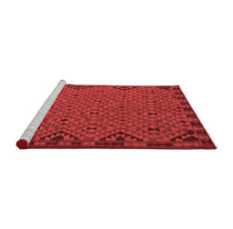 Country Red Washable Rugs