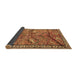 Sideview of Animal Brown Traditional Rug, tr2595brn