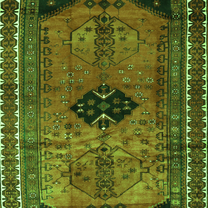 Persian Green Traditional Rug, tr2596grn