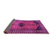 Sideview of Persian Purple Traditional Rug, tr2596pur