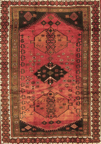 Persian Brown Traditional Rug, tr2596brn