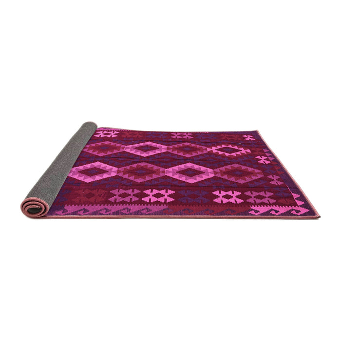Sideview of Southwestern Pink Country Rug, tr2597pnk