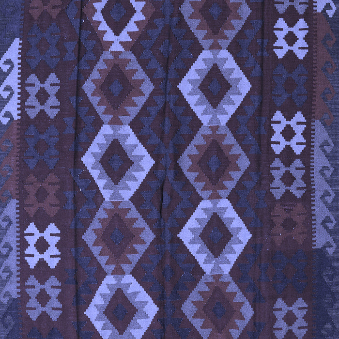 Southwestern Blue Country Rug, tr2597blu