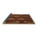 Sideview of Southwestern Brown Country Rug, tr2597brn