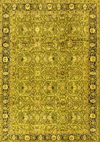 Persian Yellow Traditional Rug, tr2598yw