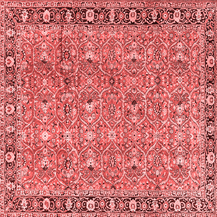 Machine Washable Persian Red Traditional Rug, wshtr2598red