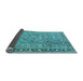 Sideview of Persian Light Blue Traditional Rug, tr2598lblu