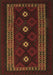 Southwestern Brown Country Rug, tr2599brn