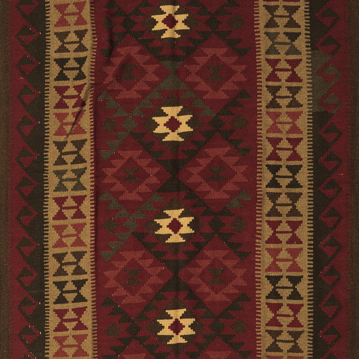 Southwestern Brown Country Rug, tr2599brn
