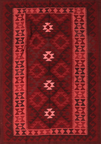 Southwestern Red Country Rug, tr2599red