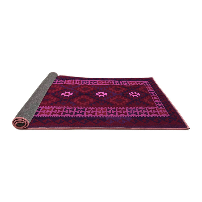 Sideview of Southwestern Pink Country Rug, tr2599pnk
