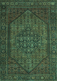 Persian Turquoise Traditional Rug, tr25turq