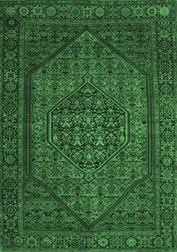 Persian Emerald Green Traditional Rug, tr25emgrn