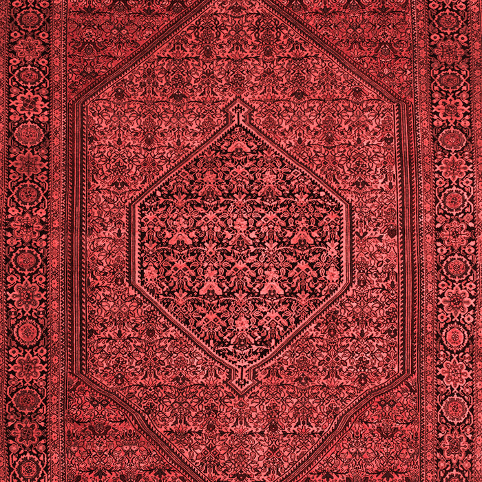 Machine Washable Persian Red Traditional Rug, wshtr25red