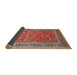 Sideview of Traditional Red Persian Rug, tr260